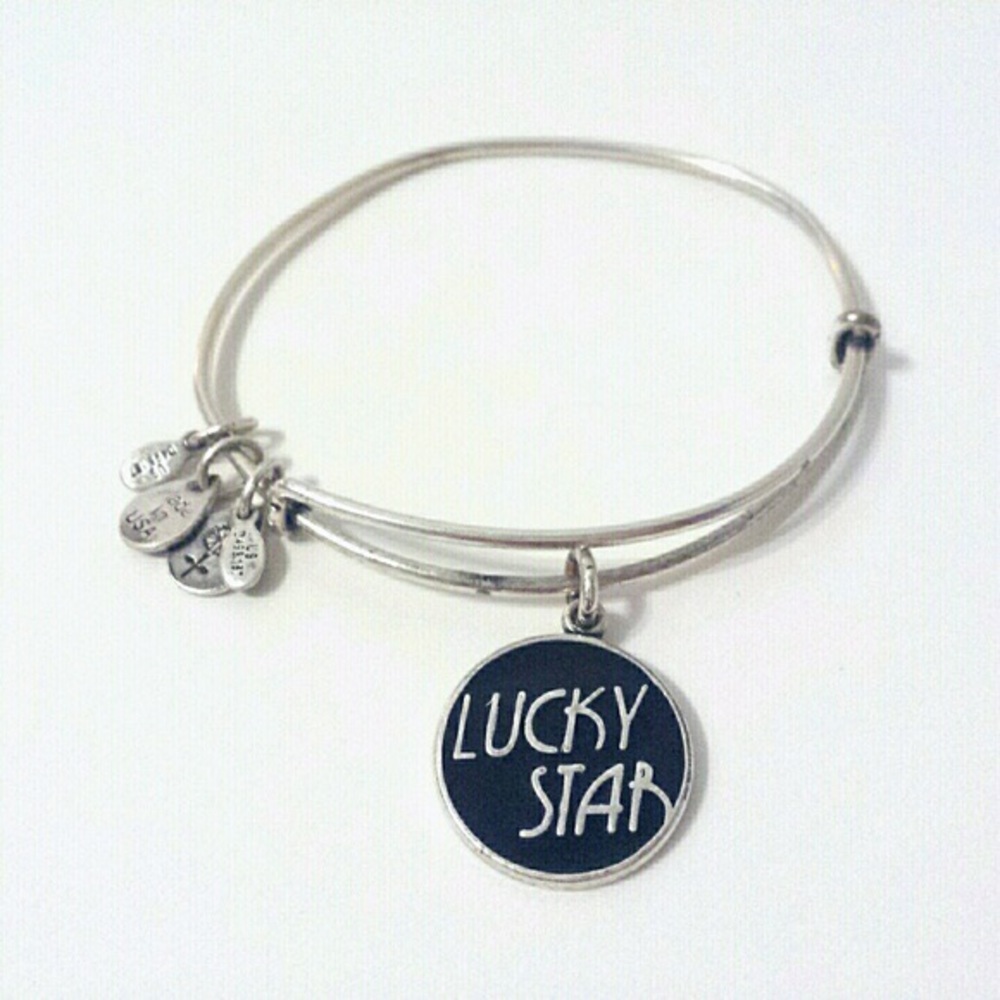INSEARCHOF lucky star Alex and ani bangle